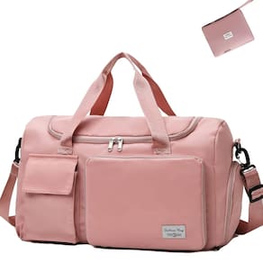 Sacola de viagem MINGRI impermeável para mulheres rosa