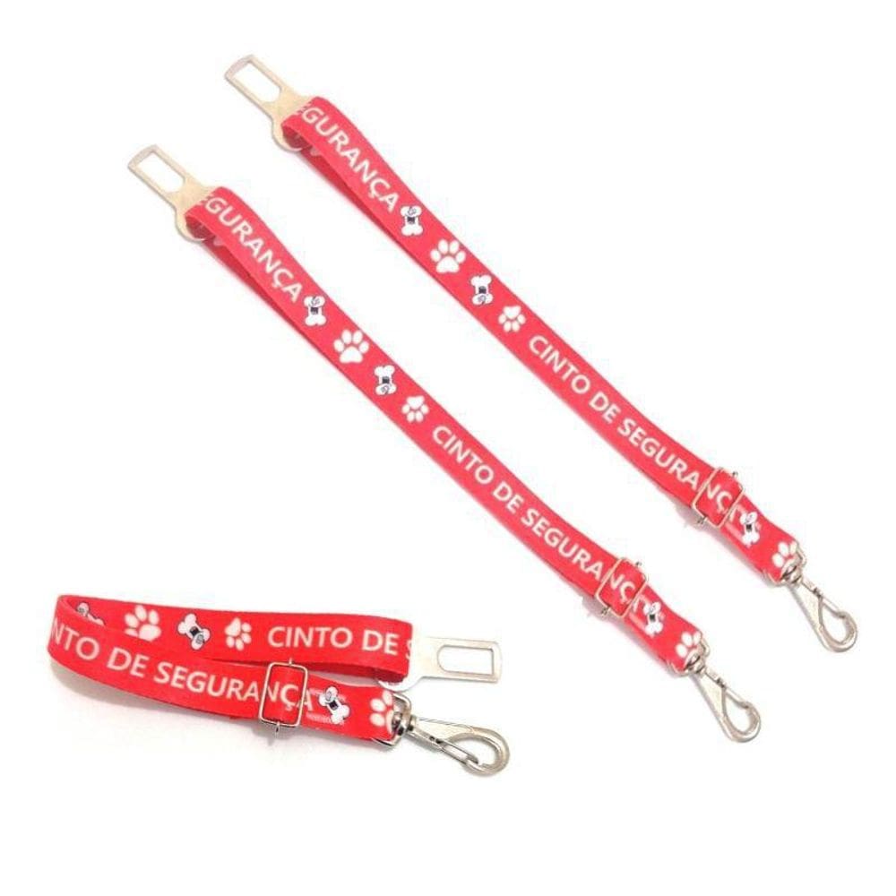 Kit Cinto De Segurança - Vermelha