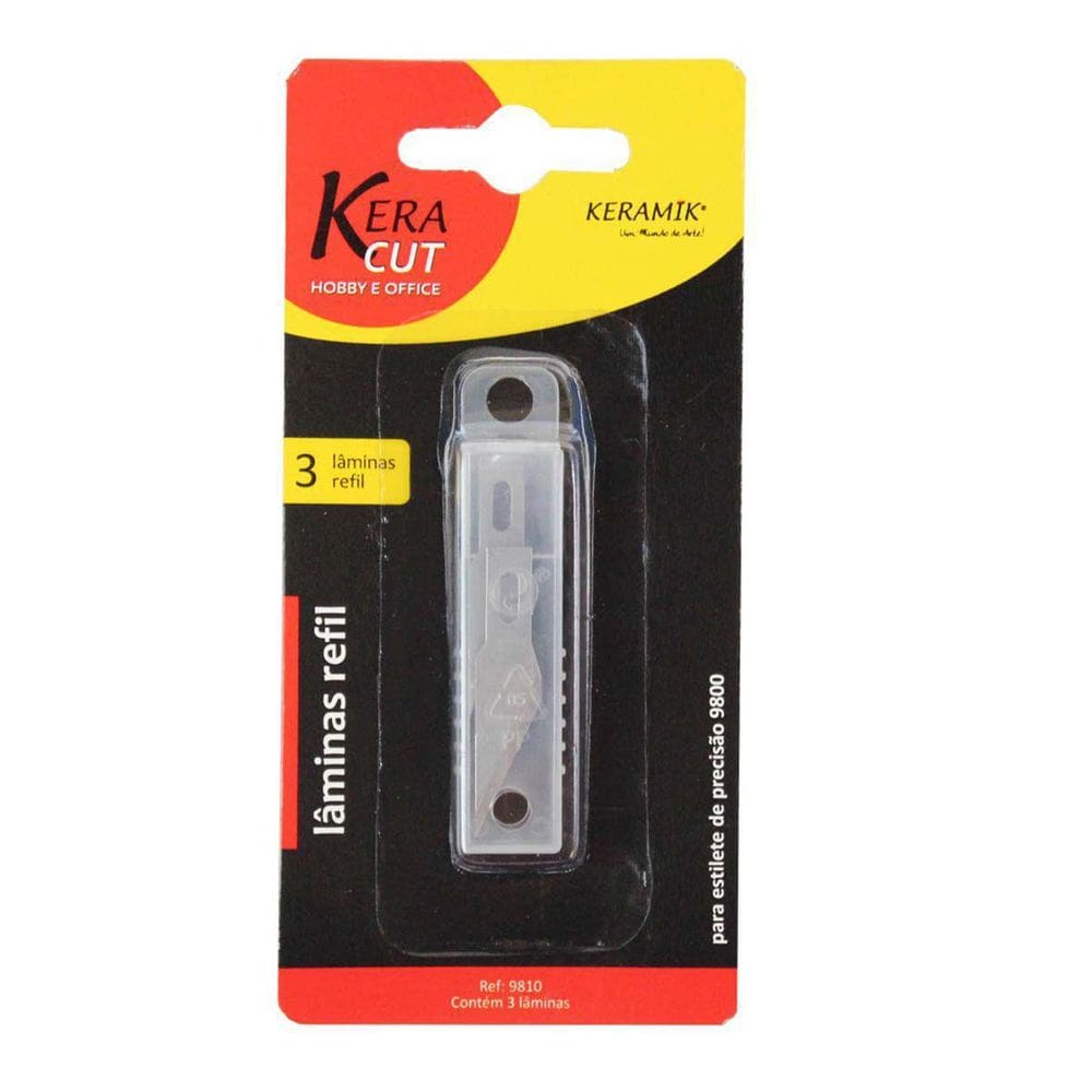 Lamina Keracut Keramik 9810 Com 3 Unidades