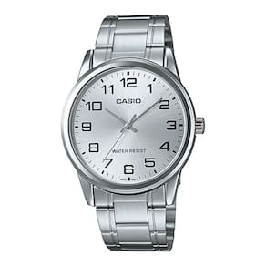Relógio Masculino Casio Mtp-V001D 7Bu Prata Analógico