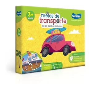 Kit Quebra Cabecas - Meios de Transportes TOYSTER