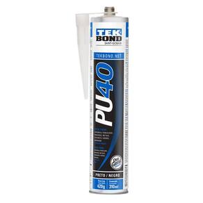 Adesivo Pu 40 Preto Cartucho 310Ml - Tekbond