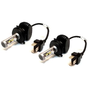 Lampada De Led Farol Ultraled Estrutura Shock H4 Par 6000K