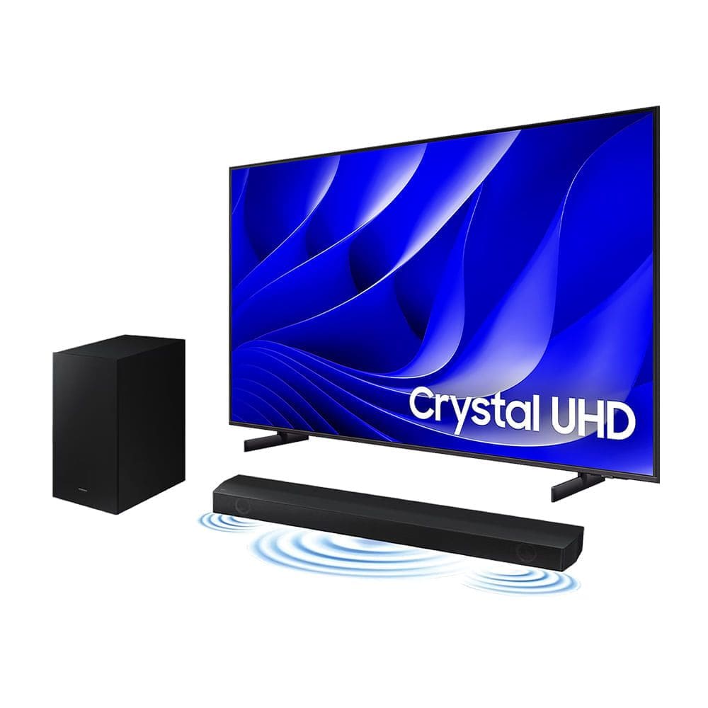 Smart TV 70" Crystal UHD 4K 70DU8000 2024 + Soundbar HW-B550