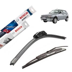 Kit Palheta Limpador Parabriasa Uno Mille 1989 1990 1991