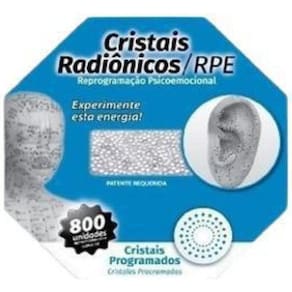 Kit Pastilha Stiper De Silício + Cristais Radiônicos