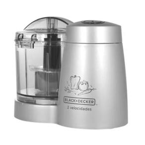 Multiprocessador Black+Decker HC32 120W - Prateado - 350ml