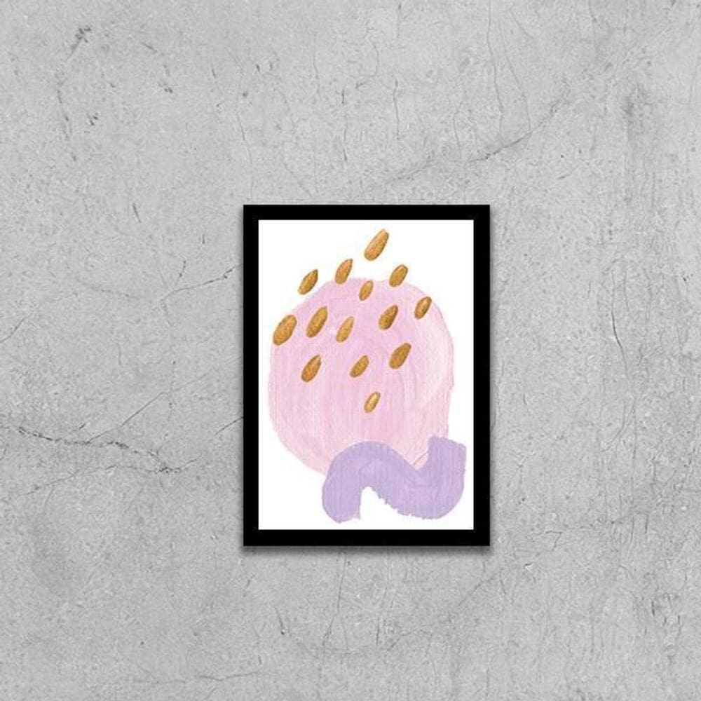 Quadro Abstrato Candie I 24X18Cm