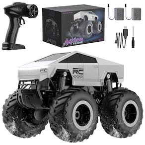 Mini Monster Truck 4x4 à Prova de Água para Crianças de 6 Anos: Presente de Natal Divertido e Aventureiro!WayEee