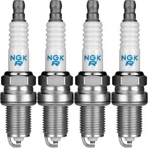 Kit Jogo 4 Velas de Ignição Ford F-250 4.2 V6 Gasolina NGK