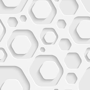 Papel De Parede 3D Hexagano Grande Adesivo Adesivo Lavavel