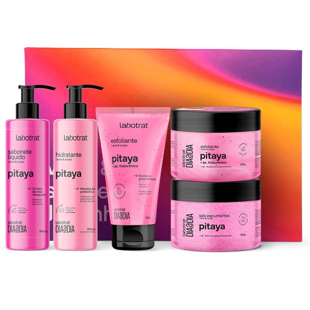 Kit Banho Labotrat Pitaya - 5 Itens