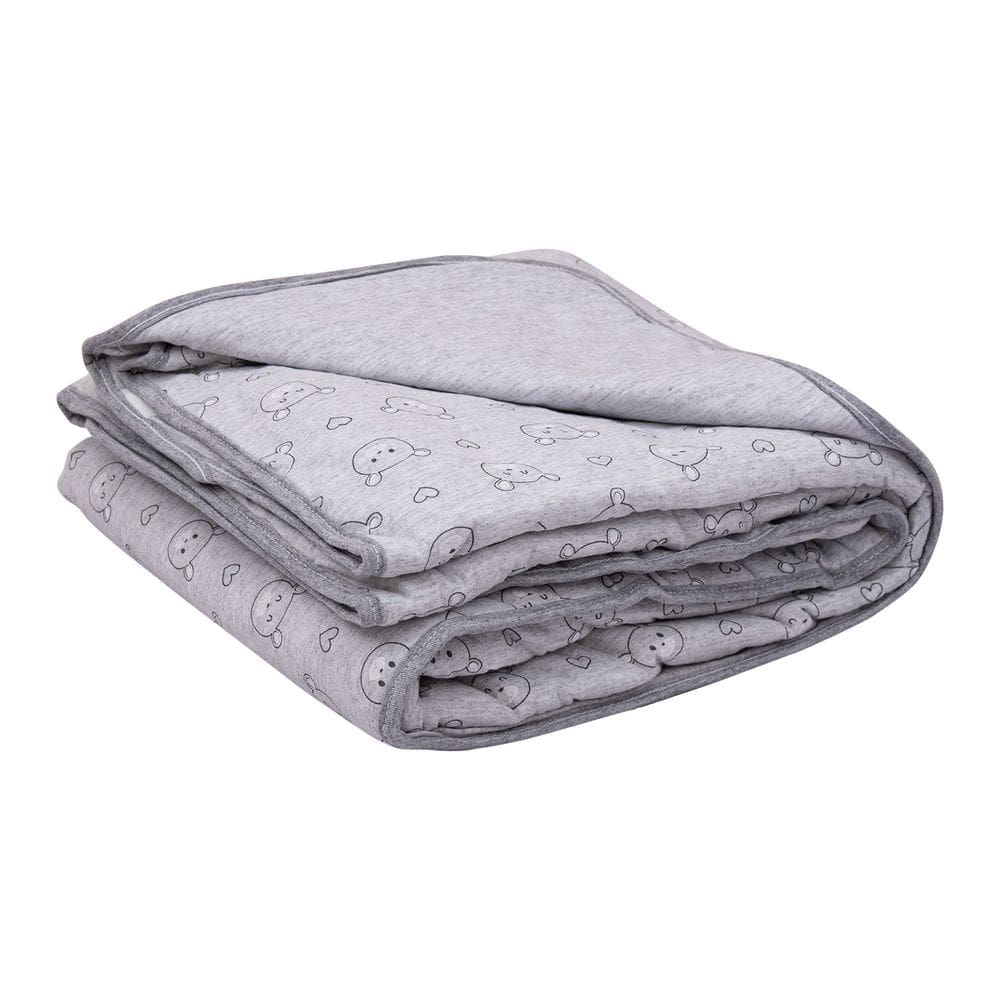 Edredom de Malha Estampado Bublim