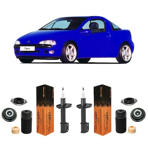 Kit 2 Amortecedor Com Kit Dianteiro Chevrolet Tigra 1997-99