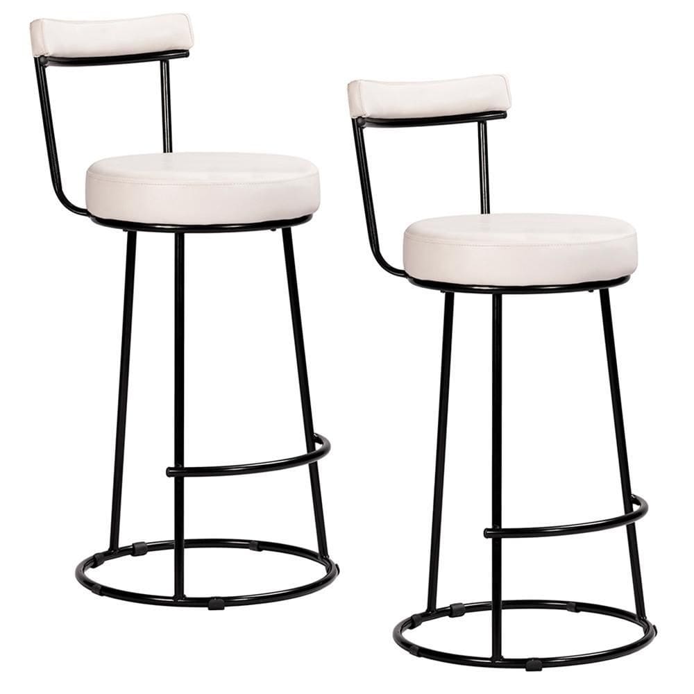 Kit 2 Banquetas Miami 96cm Couríssimo - Salaone