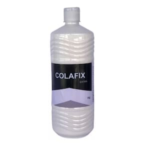 Cola PVA Branca Extra Colafix 1200 Para Papelão Madeira 1Kg