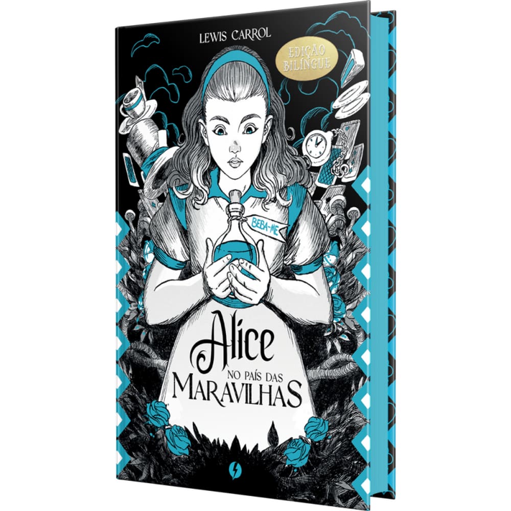 Alice no País das Maravilhas - Edição de Luxo bilíngue: Edição Português e Inglês