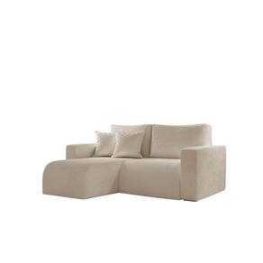 Sofá Living 120cm Chaise 90cm Lado Esquerdo Meu Sofá Online A294 Linho Creme