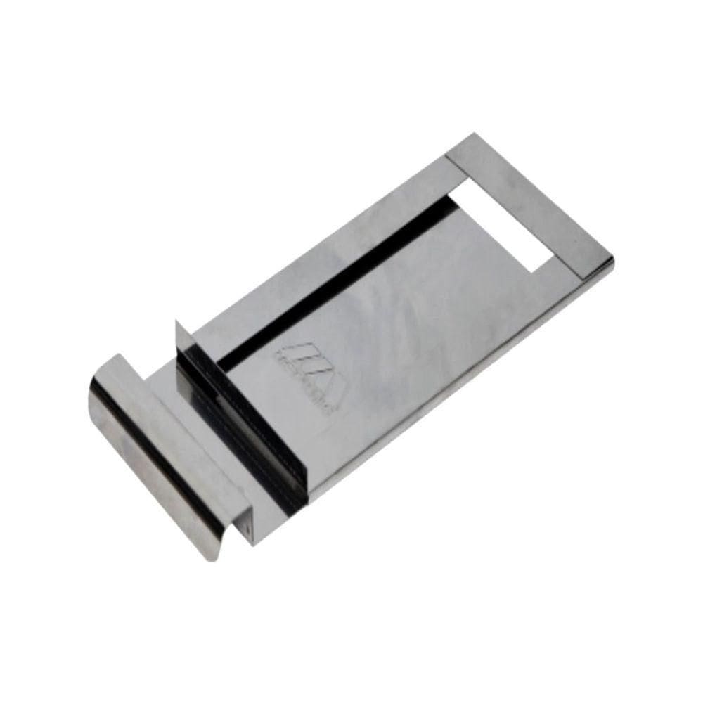 Registro Regulador Chamine Chapa Aço Inox Paulista 15x29cm