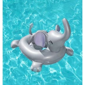 Bote Boia Inflável Infan Elefantinho Com Som 96,5 Cm X 84 Cm