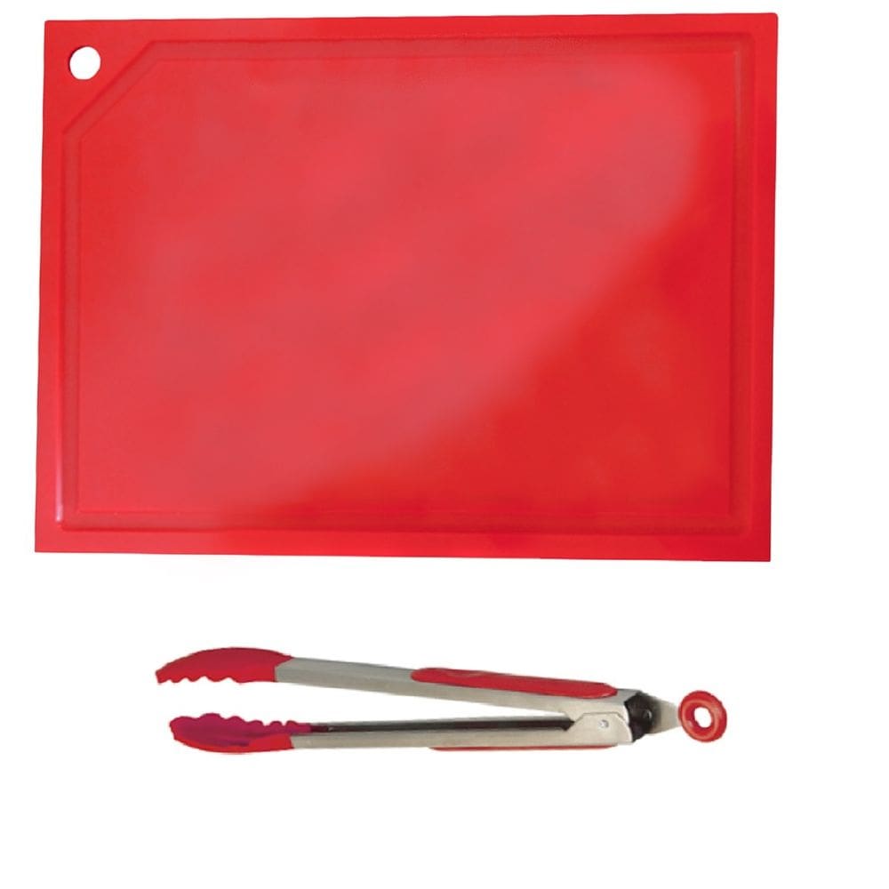 Tabua Polietileno Canaleta E Pegador De Silicone Vermelhos