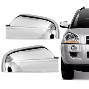 Aplique Capa Retrovisor Cromado Tucson 2005 A 2010