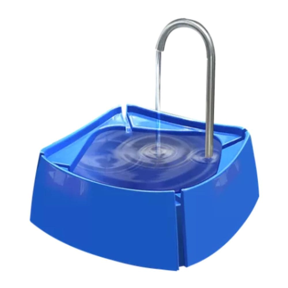 Fonte De Água Bebedouro P/ Gatos E Cães 1 Litro Bivolt Azul