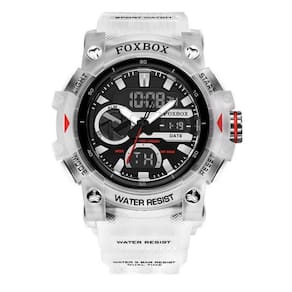 Relógio Esportivo Digital Pulseira De Silicone A Prova D´agua Branco