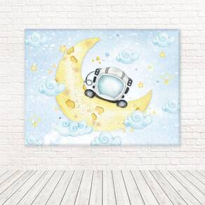 Painel Retangular Tecido Astronauta 2,00 X 1,50 Frt-5336