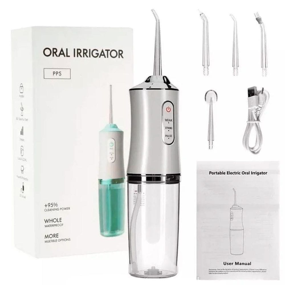 Irrigador Dental Oral Fio Dental 220Ml Usb