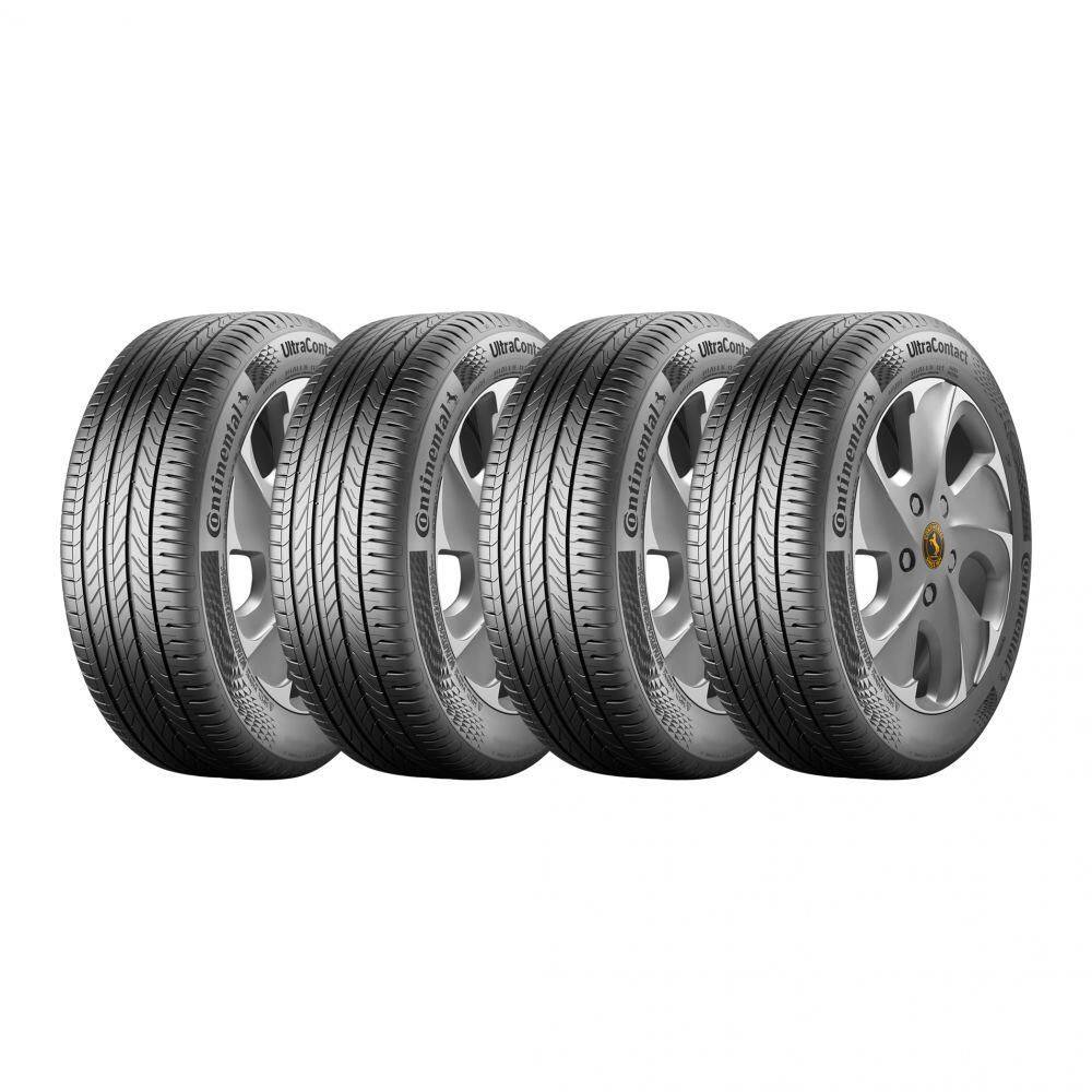 Pneu Continental Pneus Ultracontact 185/55 R16 87v - 4 Unidades