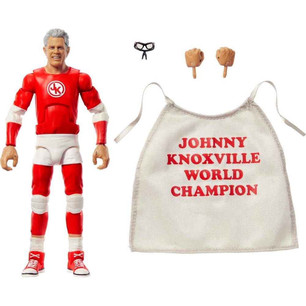 Boneco de ação Mattel WWE Johnny Knoxville Elite Collection