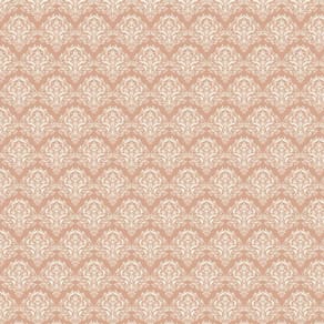 Papel De Parede Arabesco Marrom Branco Adesivo Sala Quarto