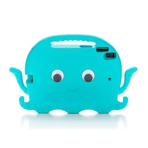 Capa iPad Kids, com suporte de carro, Polvo Azul, Originais iPlace