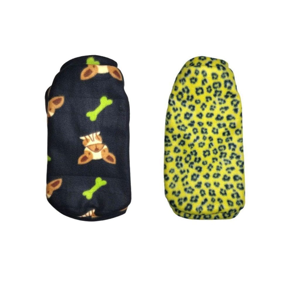 Kit 2 Roupas Para Cães - Suéter De Inverno E