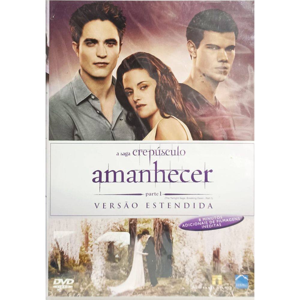 DVD Amanhecer Parte 1 - Versão Estendido Dublado