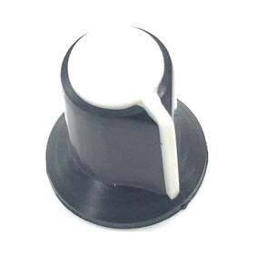 Knob  Potenciometro Estriado Ad-111 Branco Botão Giratorio