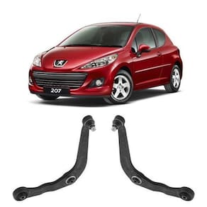 2 Bandeja Leque Suspensão Dianteira Peugeot 207 2009 A 2015