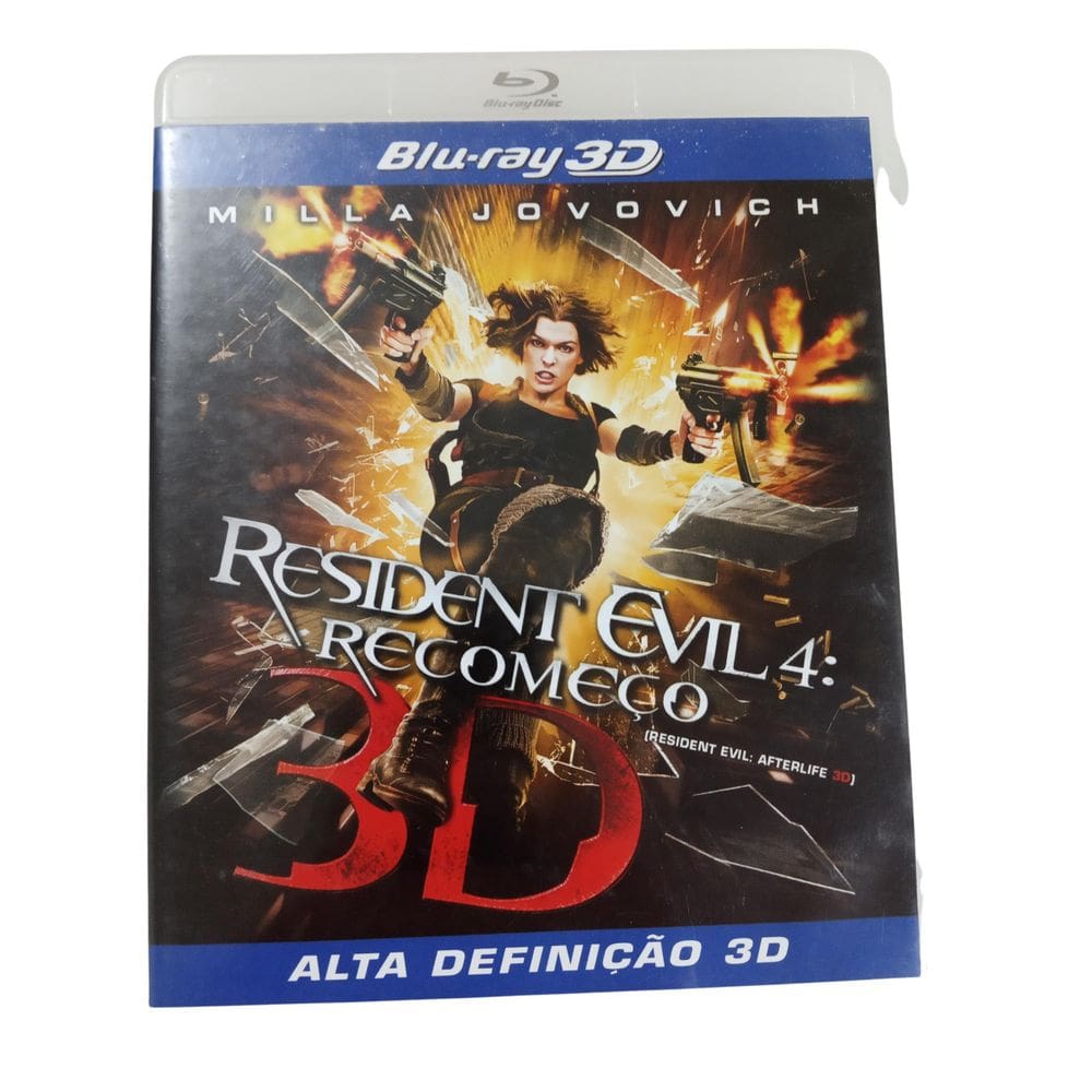 Blu-Ray Resident Evil 4 - Recomeço - 3D