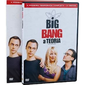 DVD Big Bang Theory - 1ª Temporada  3 DVDs  - Comédia