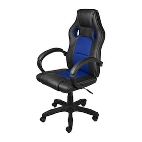 Cadeira Gamer Boxbit Gamer Raptor Azul Base Rodízio Azul