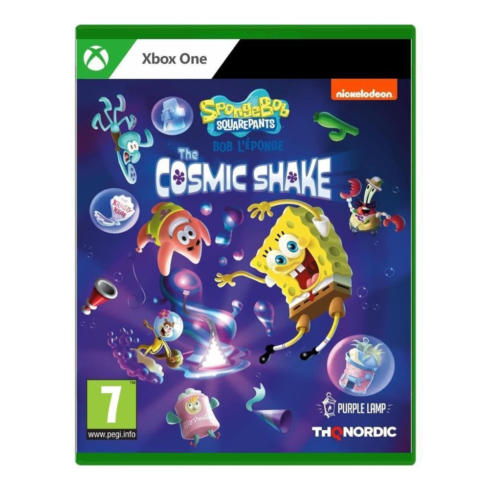 Jogo Spongebob Squarepants The Comisc Shake Xbox One Europeu
