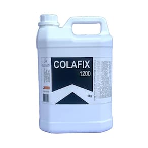 Cola PVA Branca Extra Colafix 1200 Para Papelão Madeira 5Kg