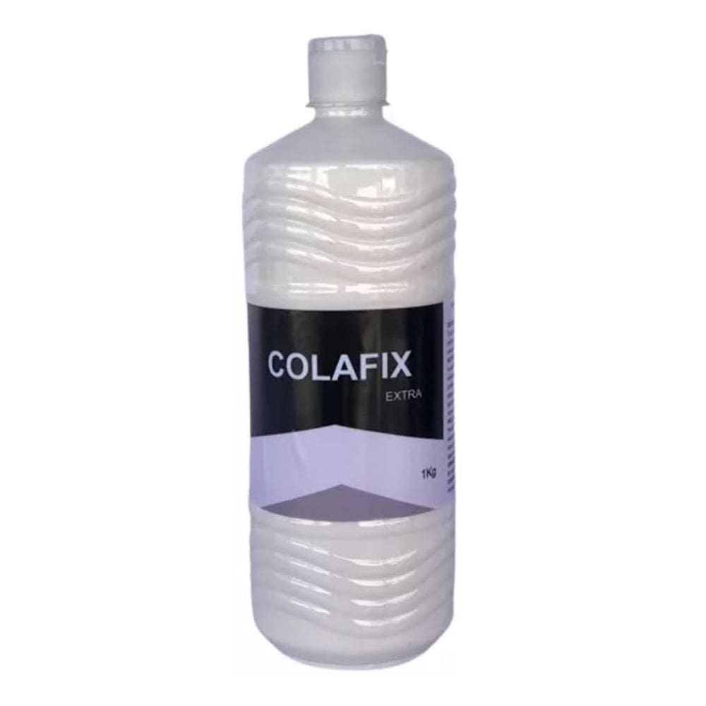 Cola PVA Branca Extra Colafix 1200 Para Papelão Madeira 1Kg