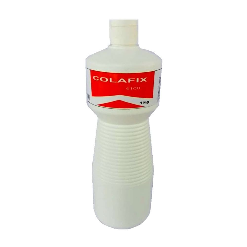 Cola de PVA Branca Colafix 4100 Papel Papelão Madeira 1Kg