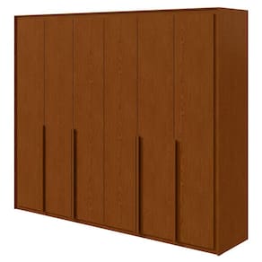 Guarda Roupa Casal Imperatore 6 Portas Frassino com Kit Sapateira e Espelho - Lopas