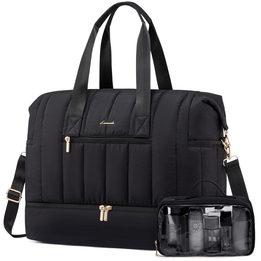 Mochila de viagem LOVEVOOK Puffer Weekender 70L para mulheres