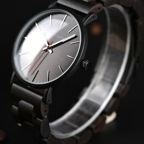 Relógio de Madeira Masculino BOBO BIRD Q30 Não à prova d` água
