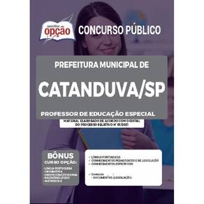 Apostila Concurso Catanduva SP 2021 - Prof. Especial