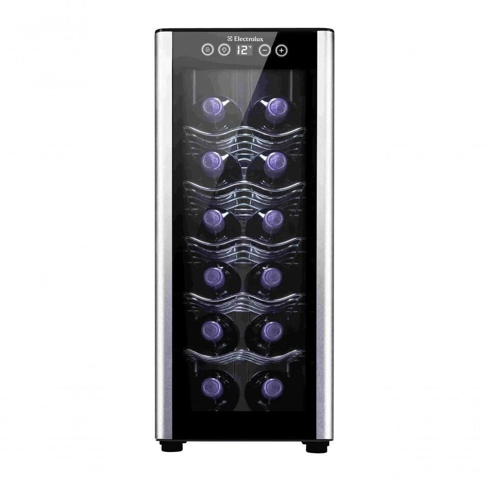 Adega Climatizada Painel Touch 12 Garrafas Electrolux ACB121 Bivolt